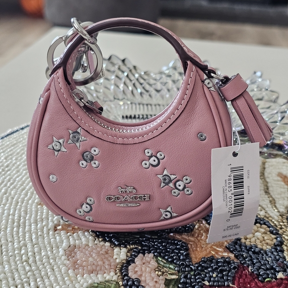 NWT Coach Pink Mini Charm - Picture 4 of 7